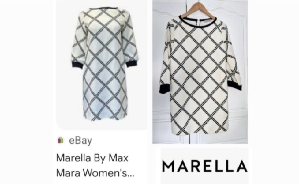 Sublime robe marella by maxmara midi très chic neuf