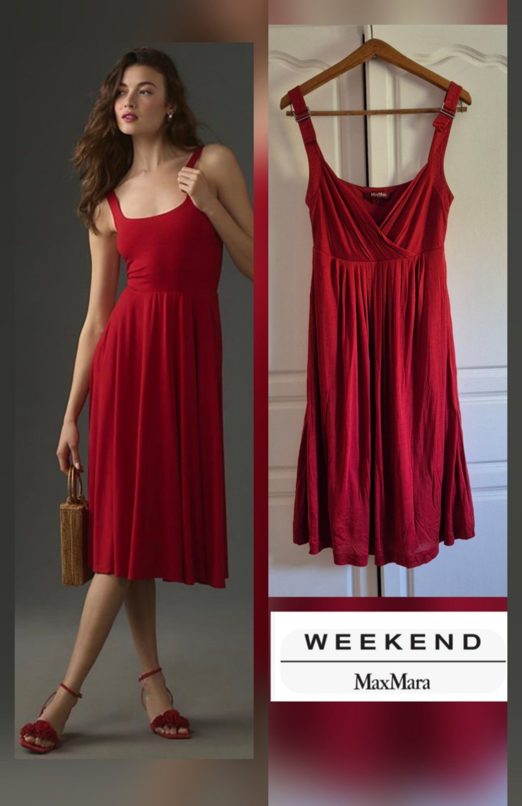 Sublime robe maxmara 100% soie bretelle réglables trés confortable