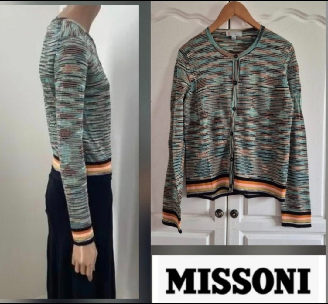 Sublume cardigan missoni authentique tt neuf 