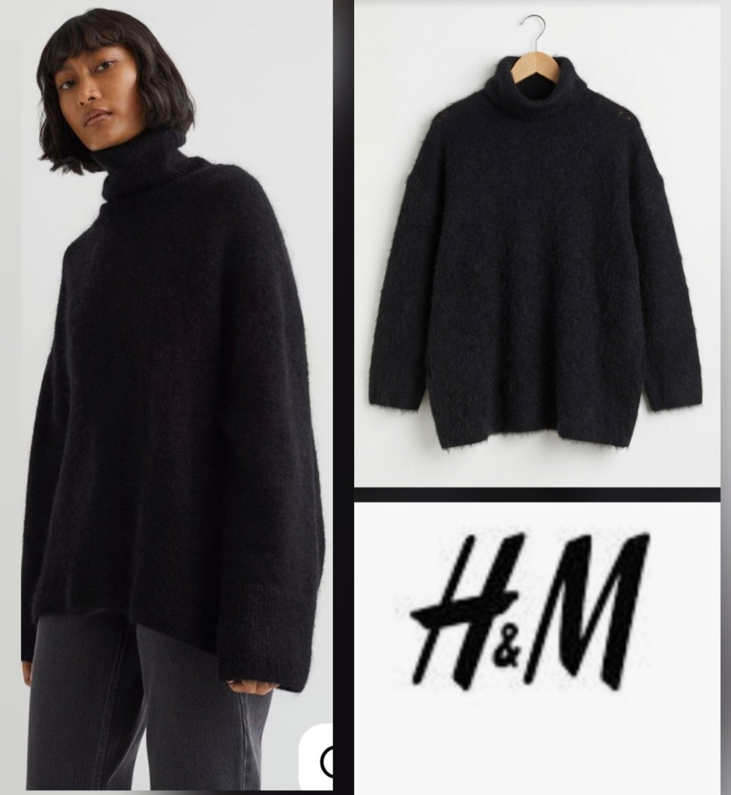 Magnifique pull h&m en laine tt neuf