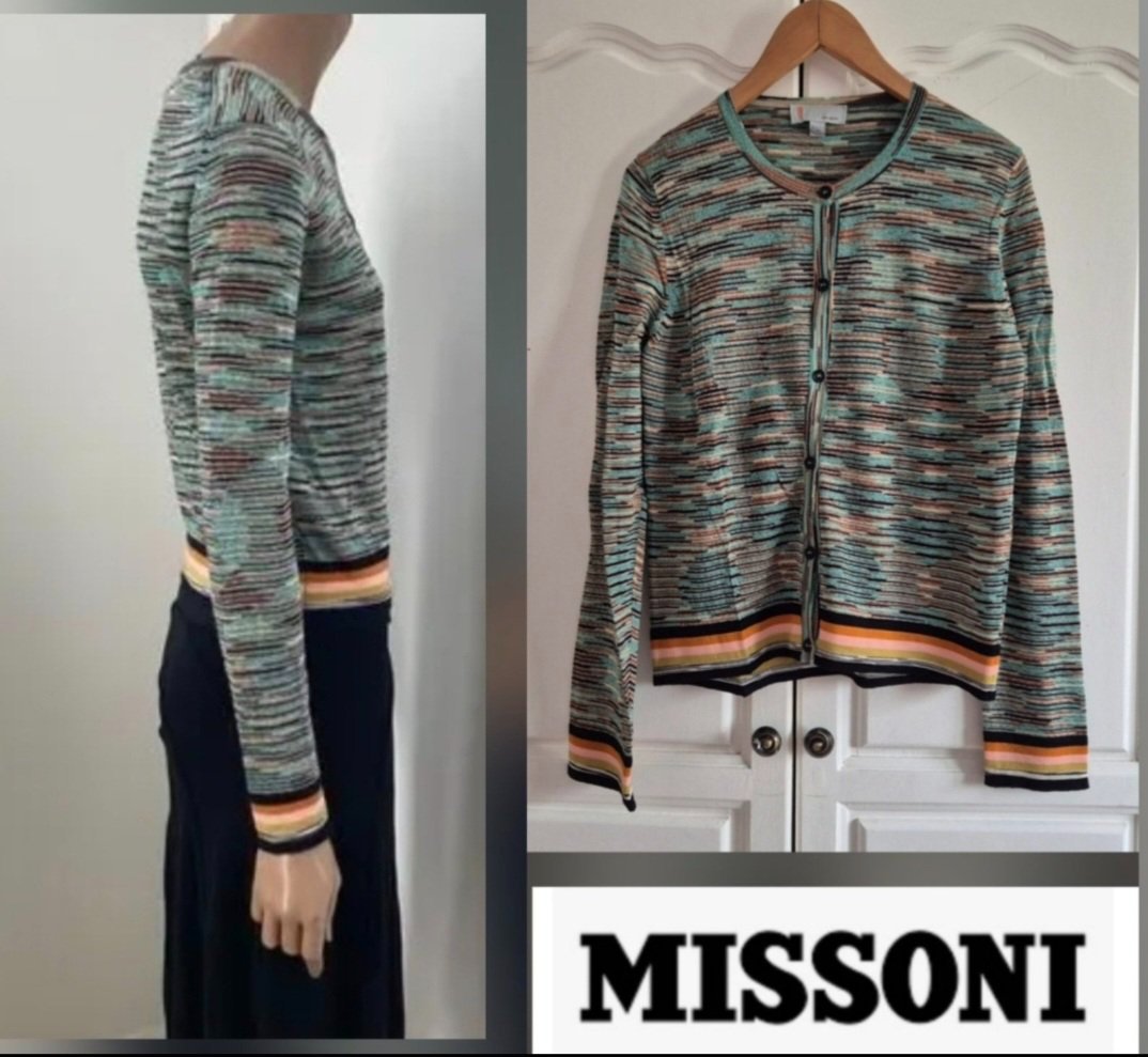 Magnifique cardigan missoni authentique tt neuf