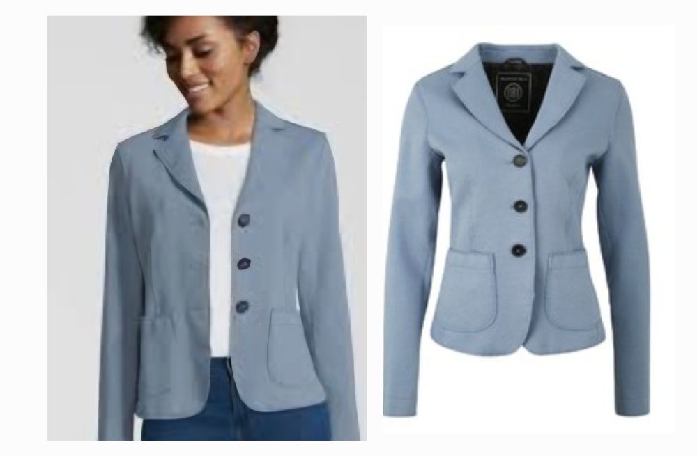 sublime blazer boutonné BLONDE N 8 très sport chic  eug
