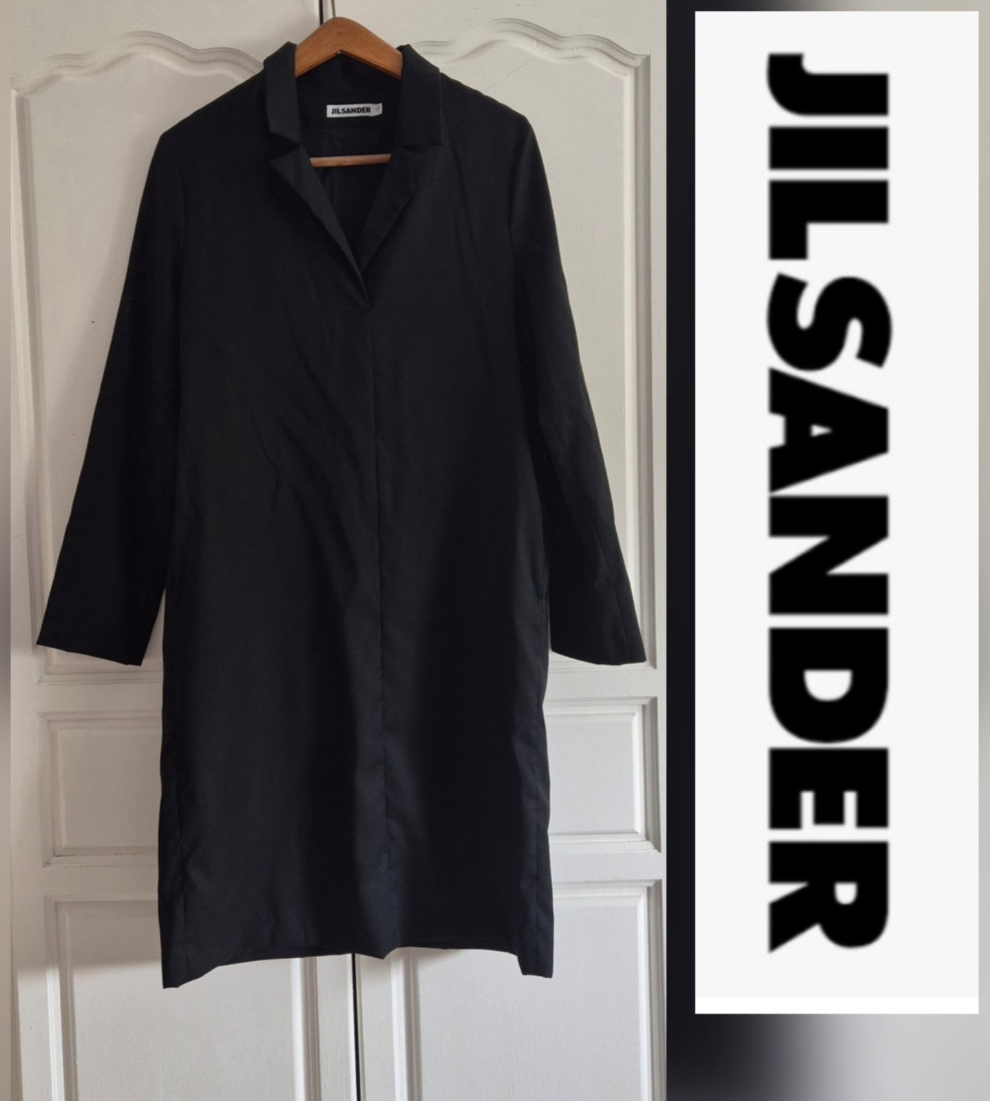 Trés jolie robe tunique jil sander authentique avec poche et doublure