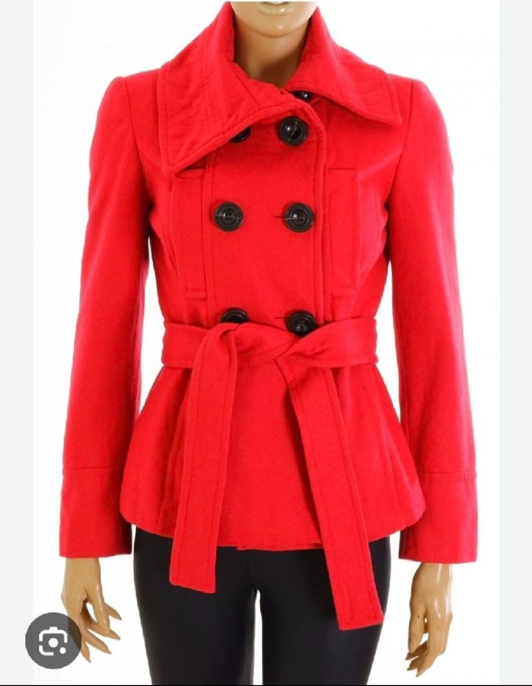 Zara double boutonnage ceinturé
