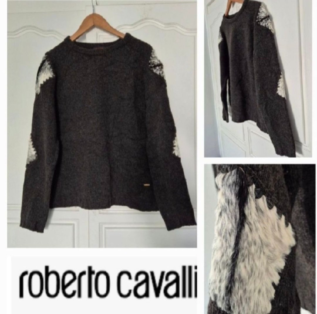 Magnifique pull roberto cavalli tt neuf