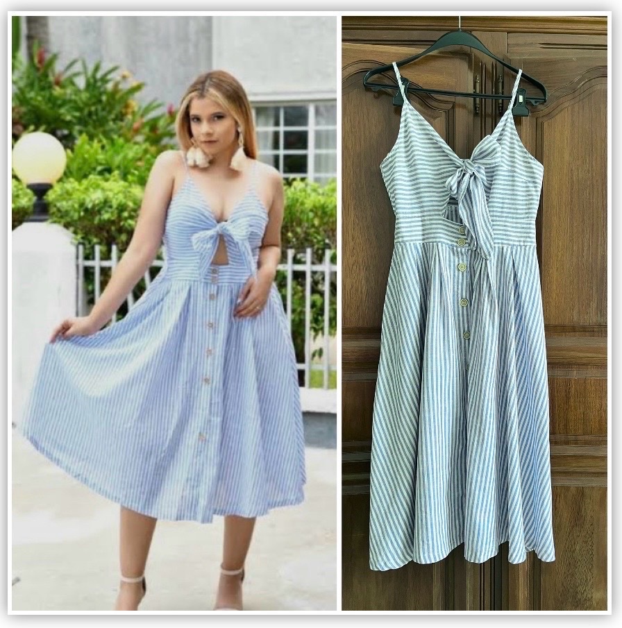 Magnifique robe Shein neuve 💙🤍💙profitez des promos dabchy