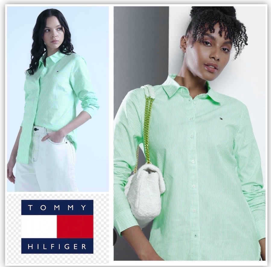 Chemise Tommy Hilfiger coupe classique☘️🍀profitez des promos dabchy