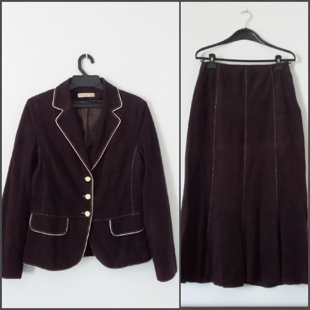 Magnifique ensemble en daim de la marque Glamour