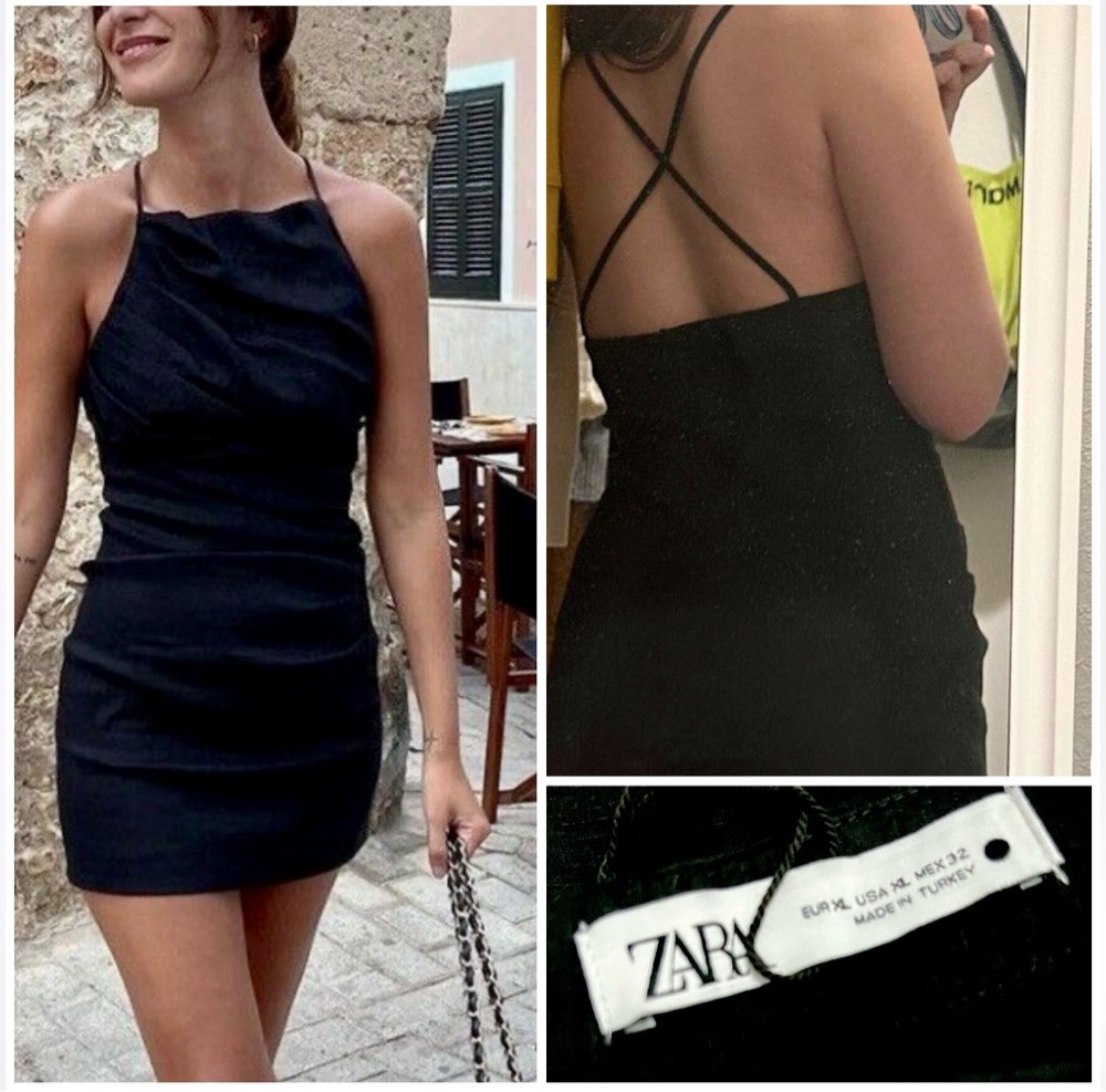 Robe zara a dos croise neuuuuuve💕profitez des promos dabchy