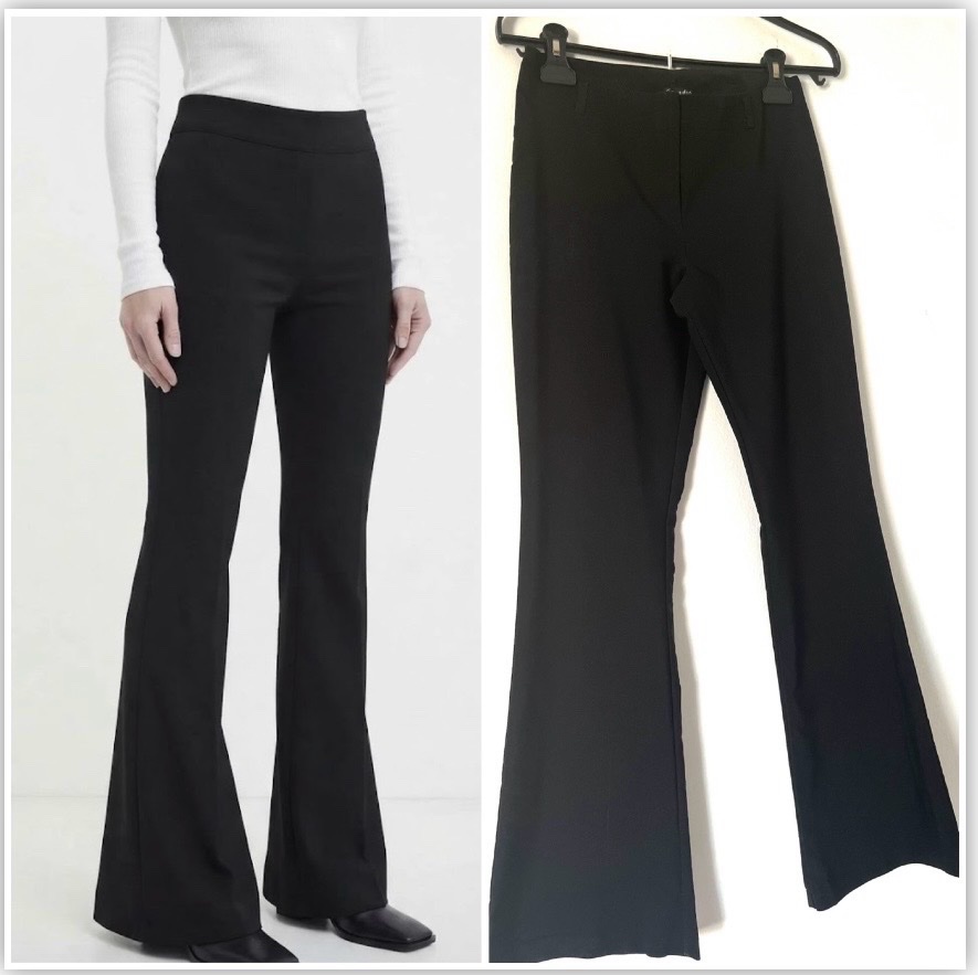 Pantalon habille pattes d'elephant