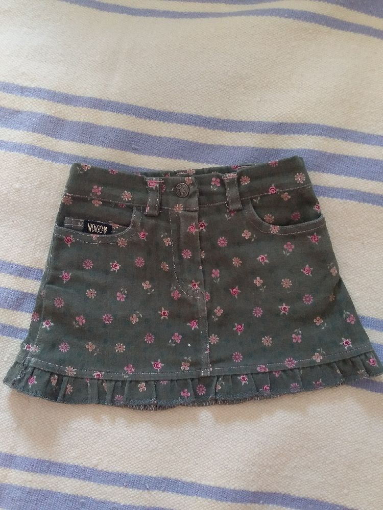 mini jupe en jean