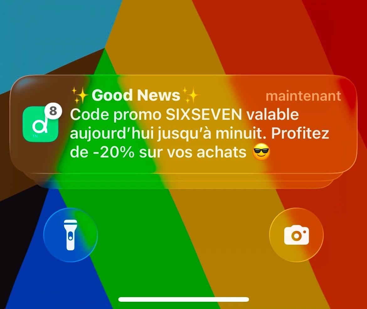 Sixseven aujourd'hui jusqu'a minuit