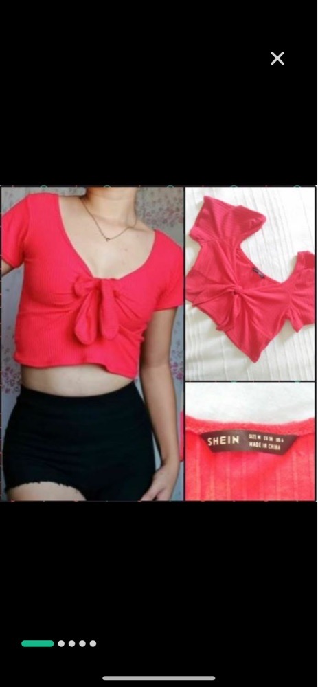 Crop top en coton shein neuf💝profitez de la remise du mercredi