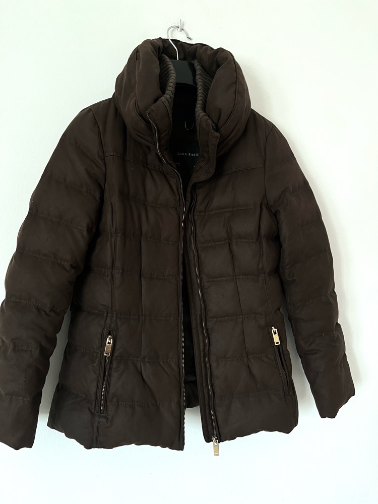 Magnifique doudoune zara col mantant🧥profitez des promos dabchy