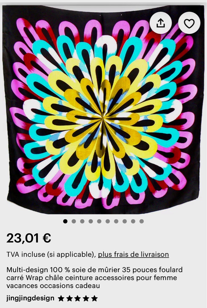 Foulard en soie