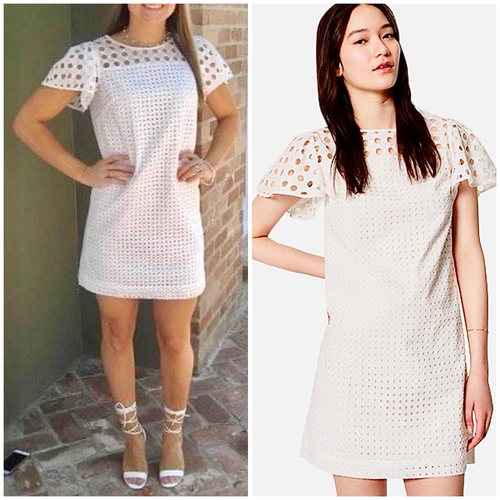 Magnifique robe en broderie anglaise toute neuve🌸🌸profitez des remises dabchy