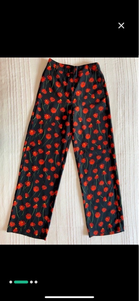 Pantalon ample taille haute
