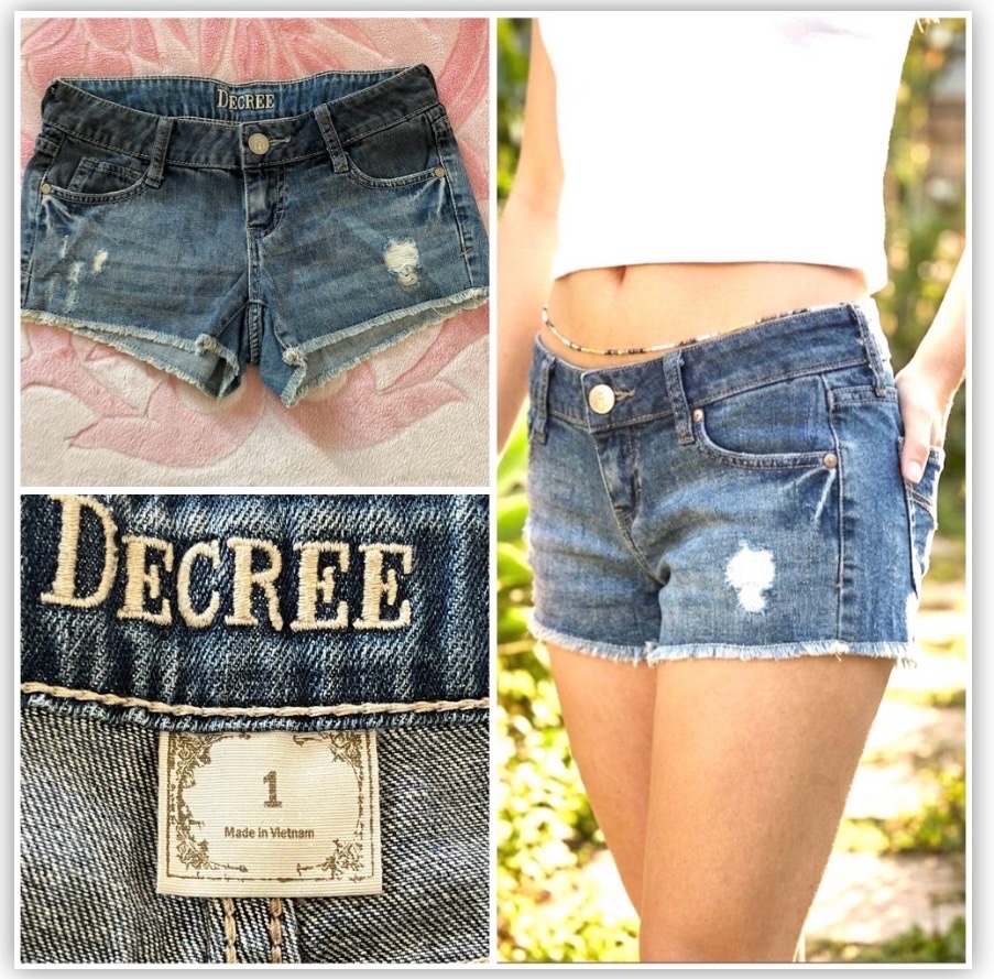 Short Decree taille basse👖profitez des promos dabchy