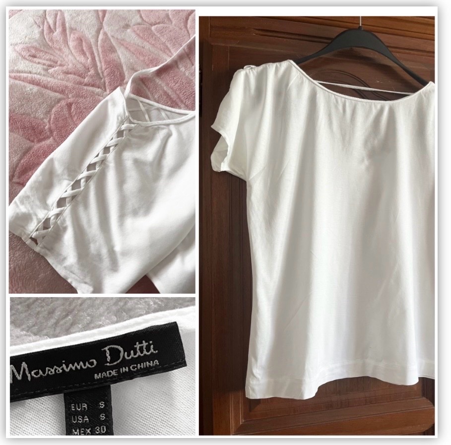 T-shirt Massimo Dutti etat neuf🤍profitez des promos dabchy