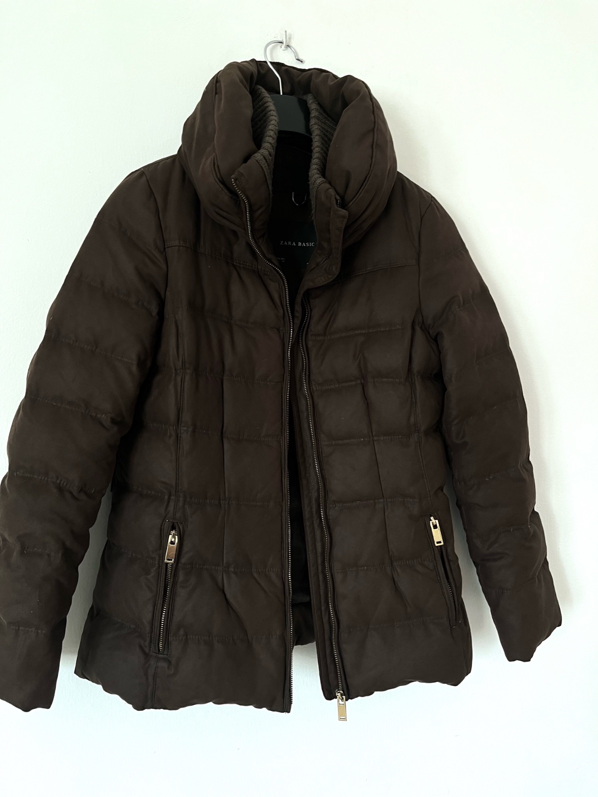 Magnifique doudoune zara col mantant🧥profitez des promos dabchy