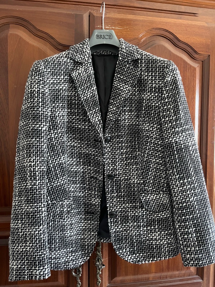 Veste en tweed neuuuve🍀profitez des promos dabchy