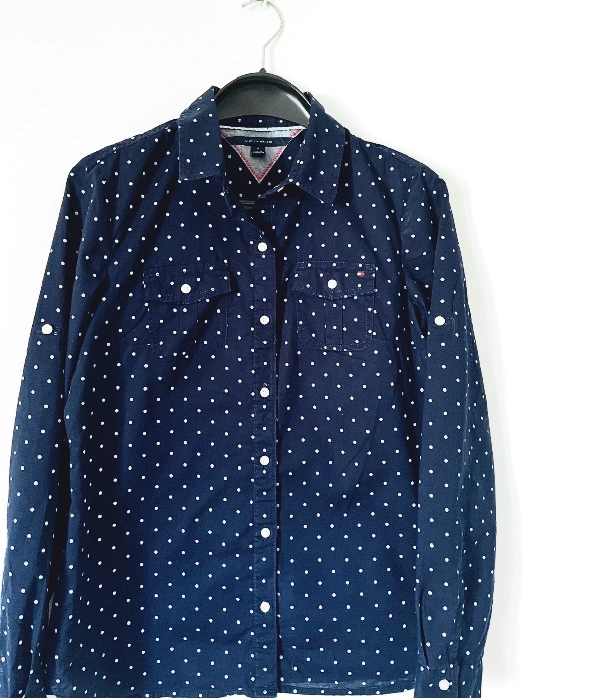 Chemise Tommy Hilfiger authentic a points 💙profitez des promos dabchy