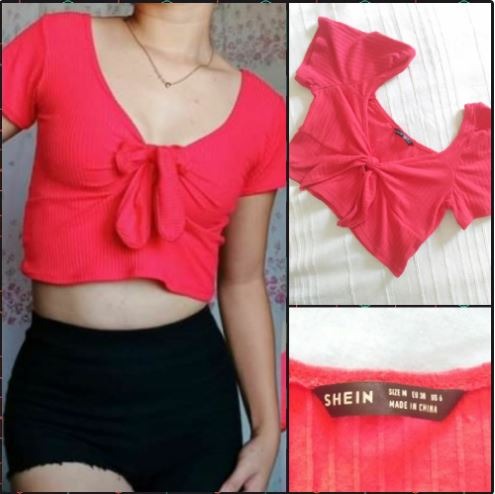 Crop top en coton shein neuf💝profitez de la remise du mercredi