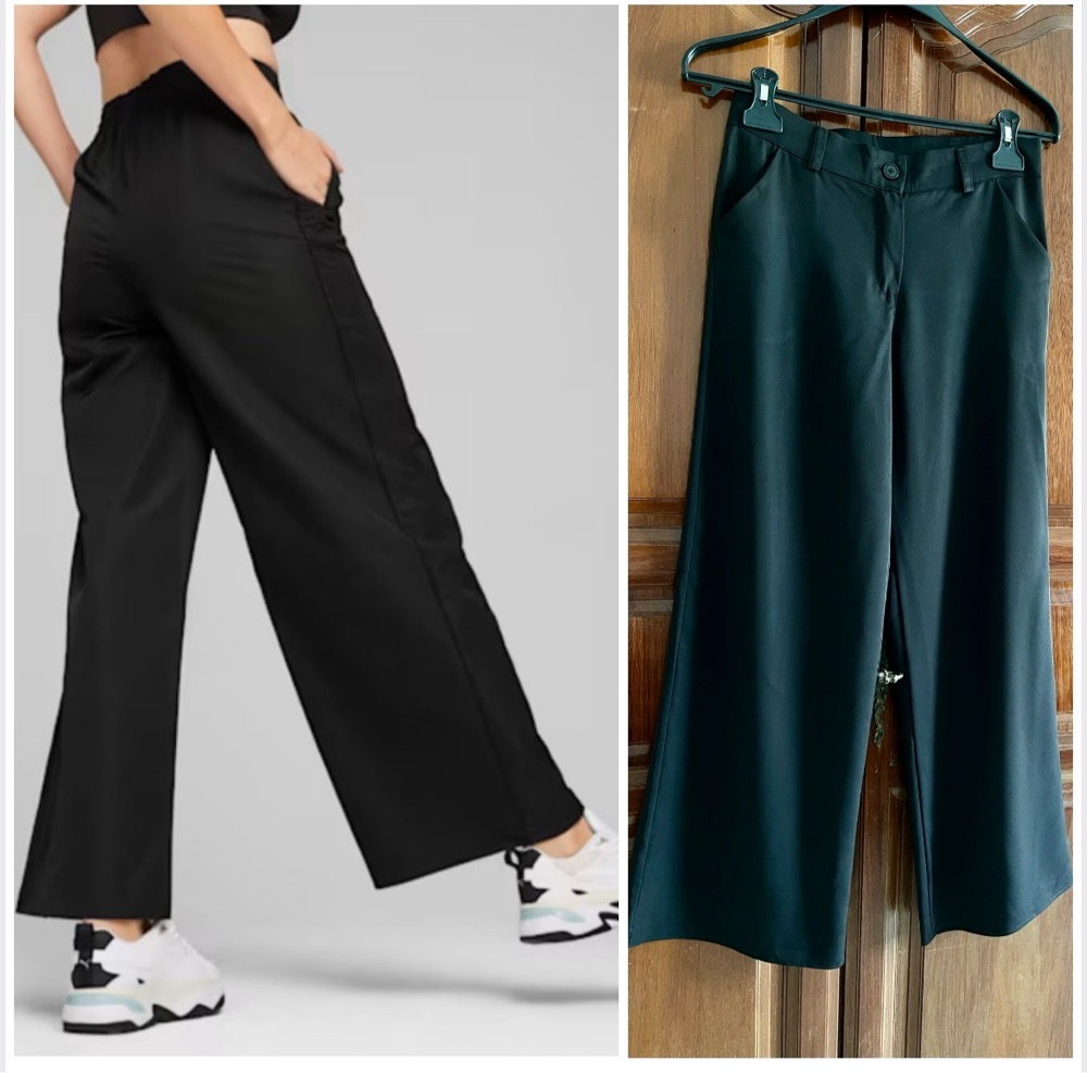 Pantalon large, tissu fluide🍀profitez des promos dabchy