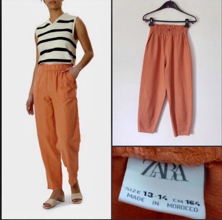 pantalon zara pour fiellette 13 - 14 ans