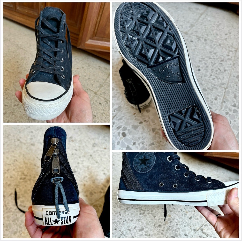 Convetse ALL STAR edition limitee en cuir 🌼profitez des promos dabchy