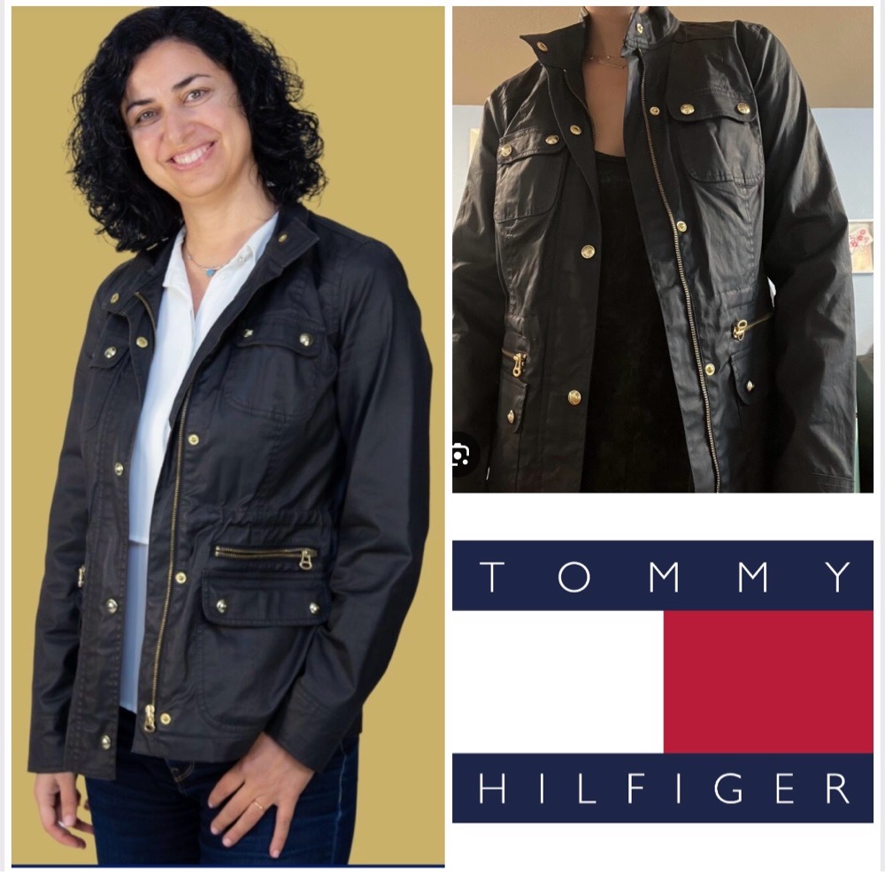  Tommy Hilfiger jacket💙🖤profitez des promos dabchy