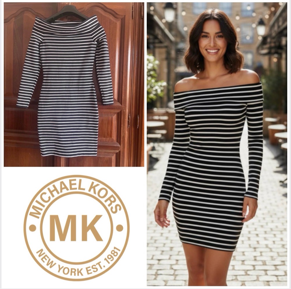   robe dénudée épaule de Michael Kors neuuuuve🌼profitez des promos dabchy