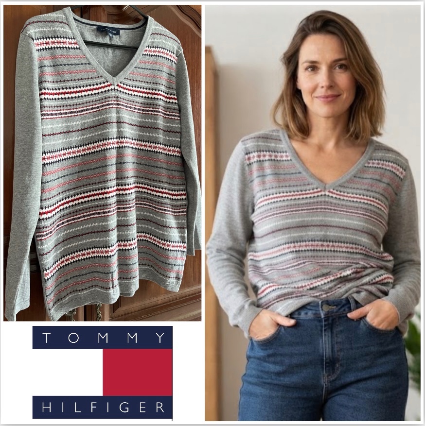 Pull tommy Hilfiger authentic🌼🌼profitez des promos dabchy