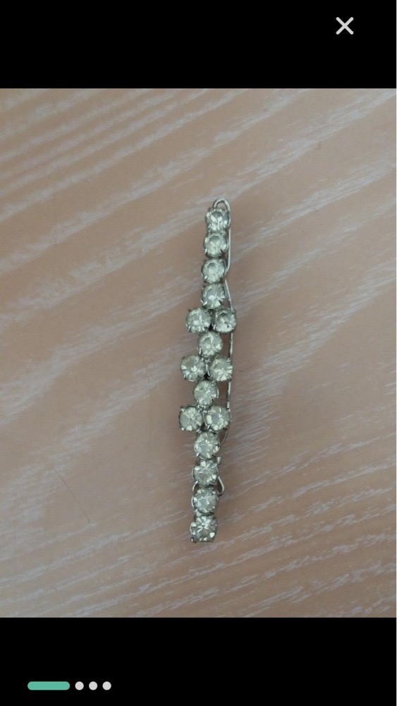 Broche pour cheveux vintage 