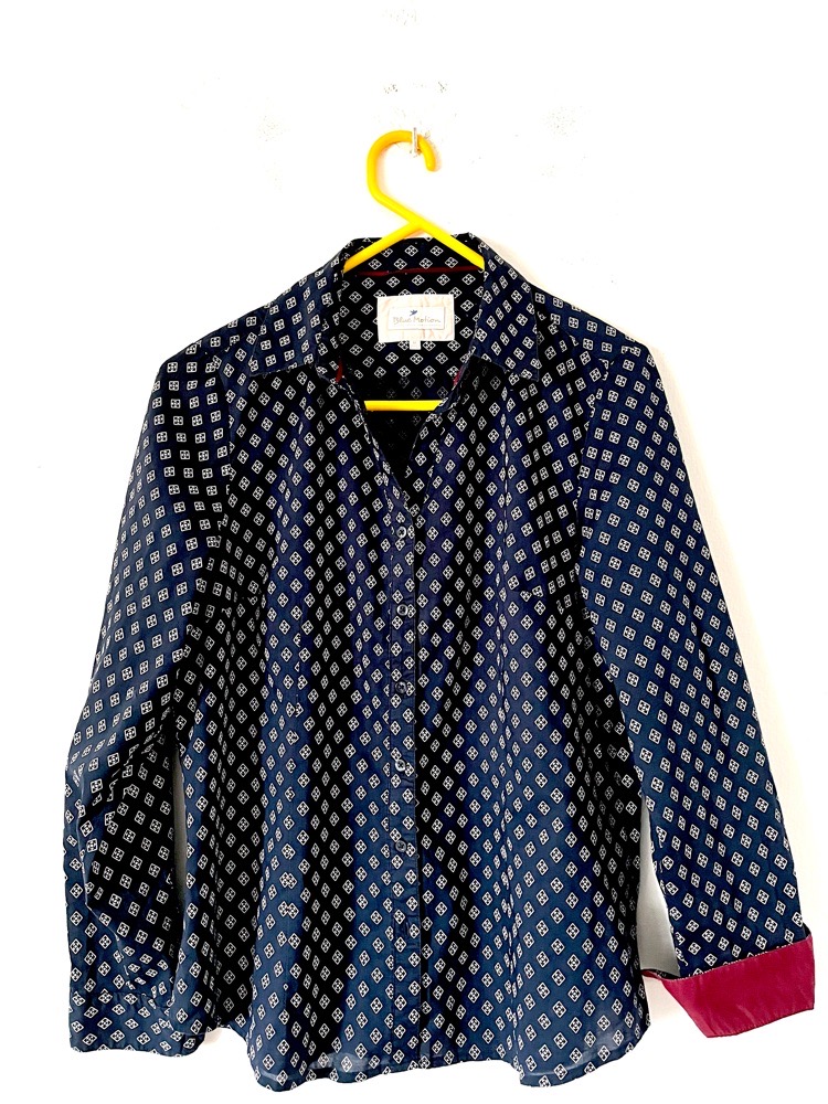 Magnifique chemise Blue Motion 100% coton toute neuve 🌺profitez de la remise dabchy