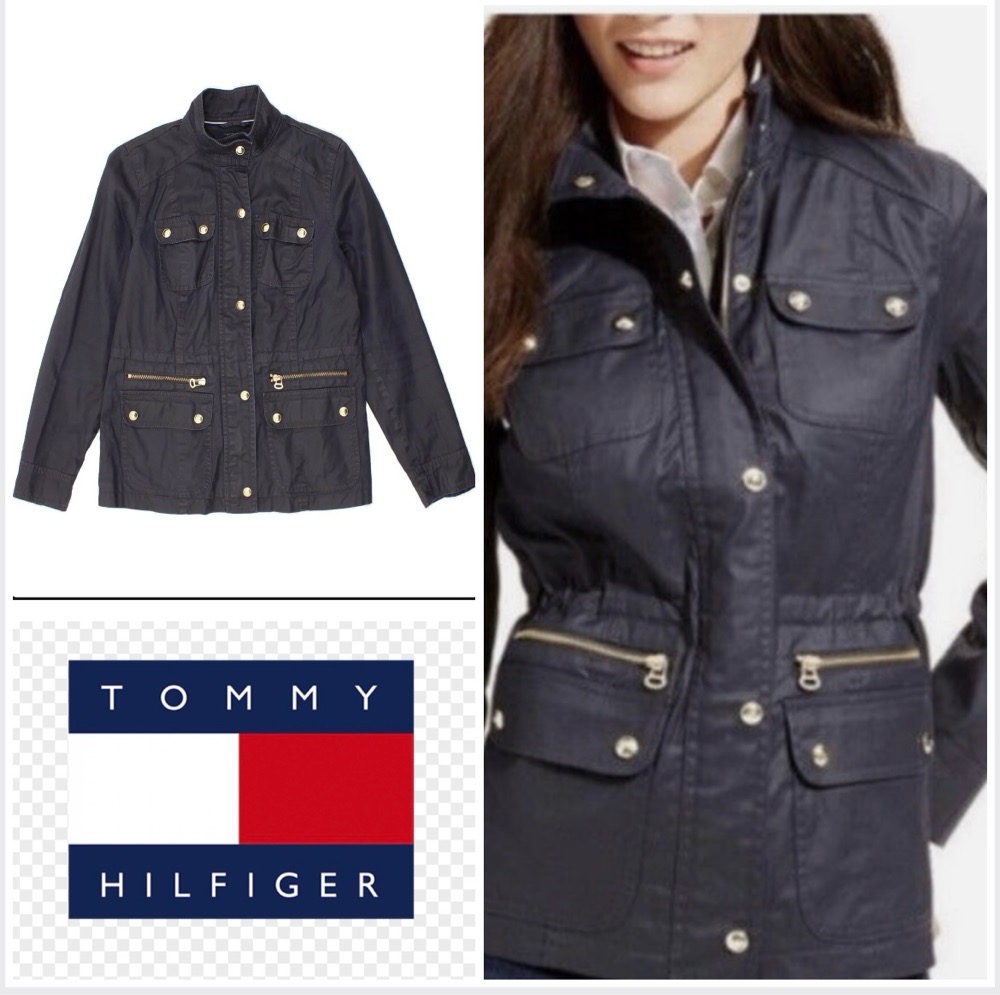 Tommy Hilfiger jacket💙🖤profitez des promos dabchy