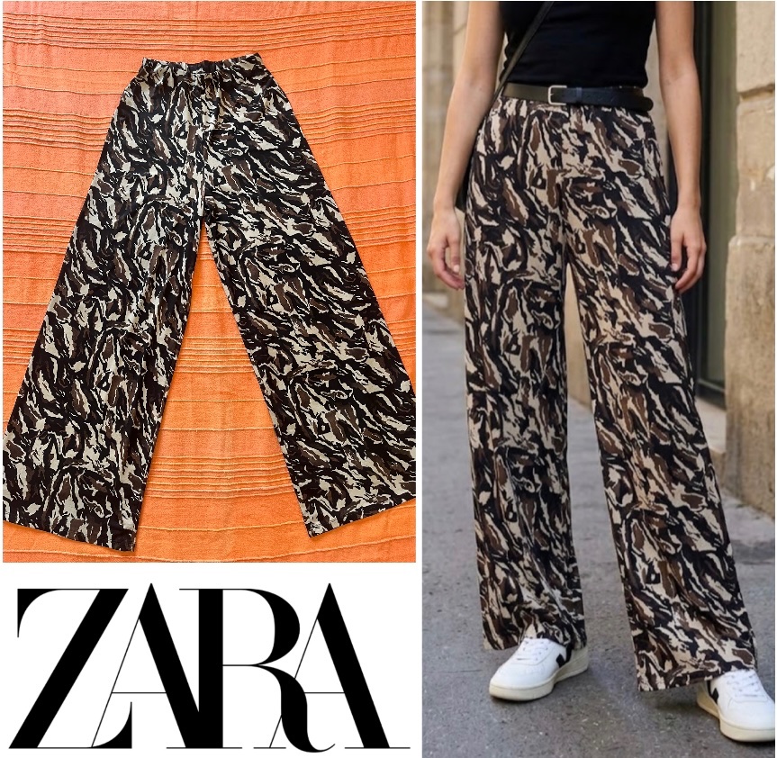Pantalon fluide genre Palazzo