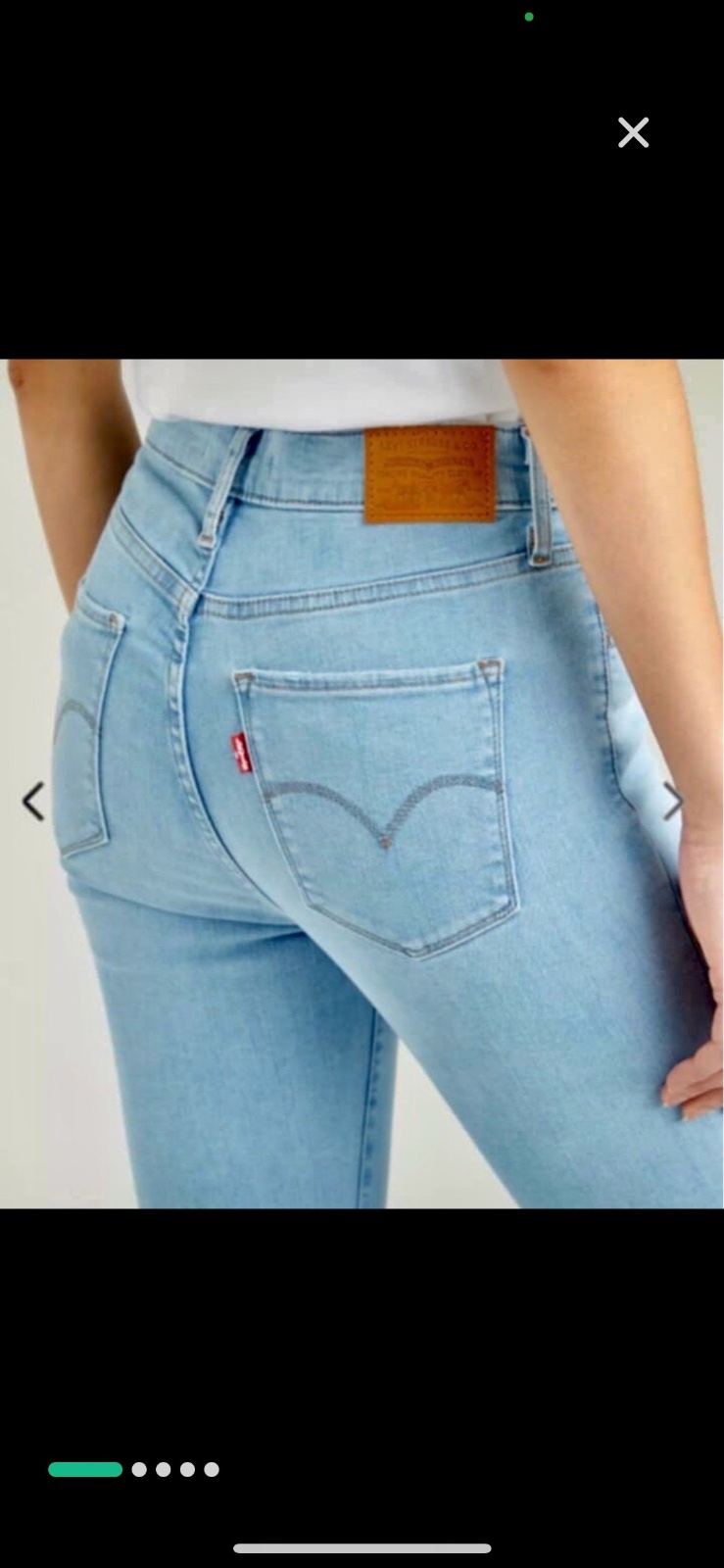 Levis 720 high rise super skinny🌸profitez des promos dabchy