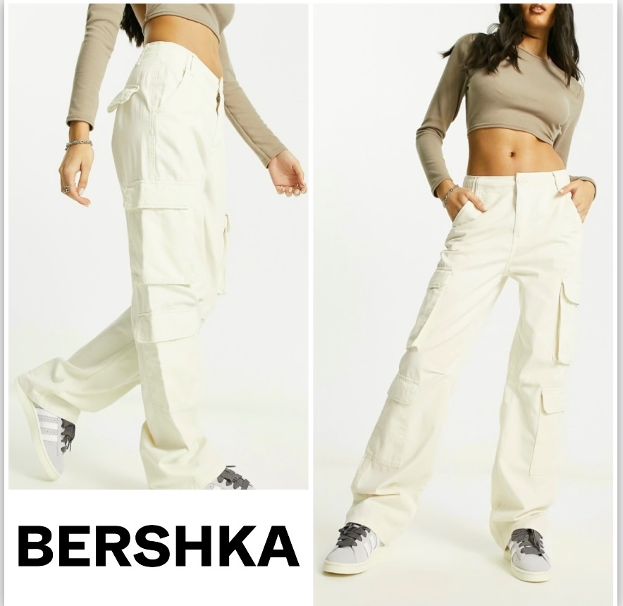 Pantalon cargo Bershka 🌼🤍🌻profitez des promos dabchy