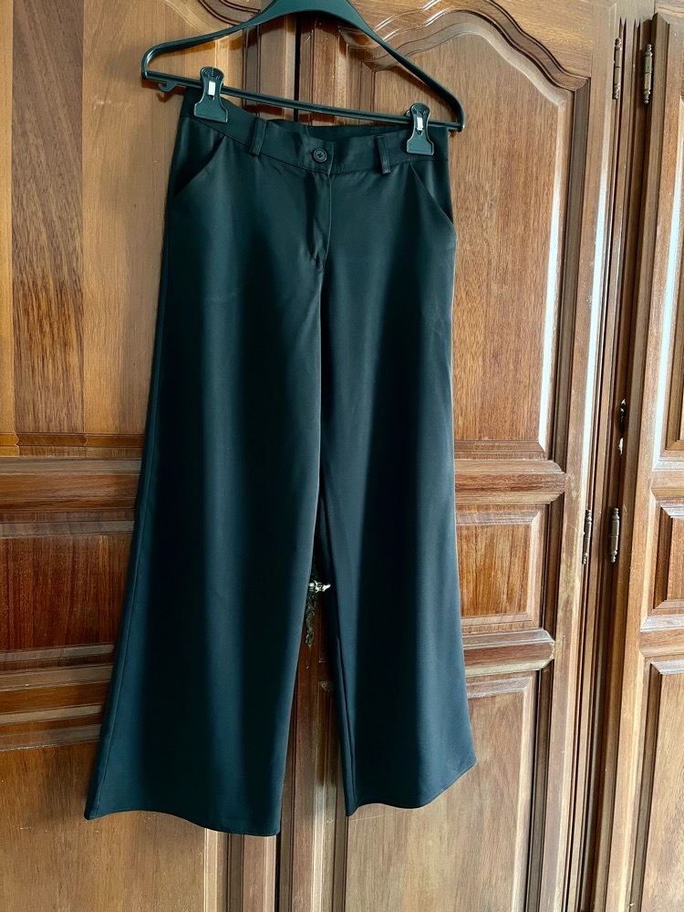 Pantalon large, tissu fluide🍀profitez des promos dabchy