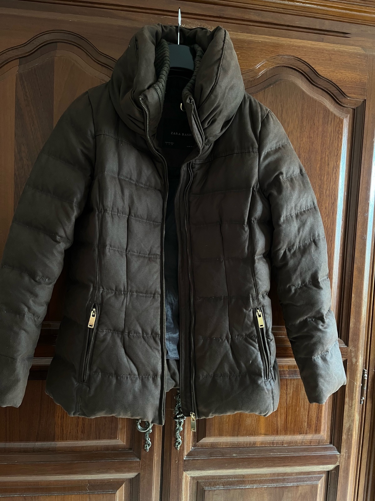 Magnifique doudoune zara col mantant🧥profitez des promos dabchy