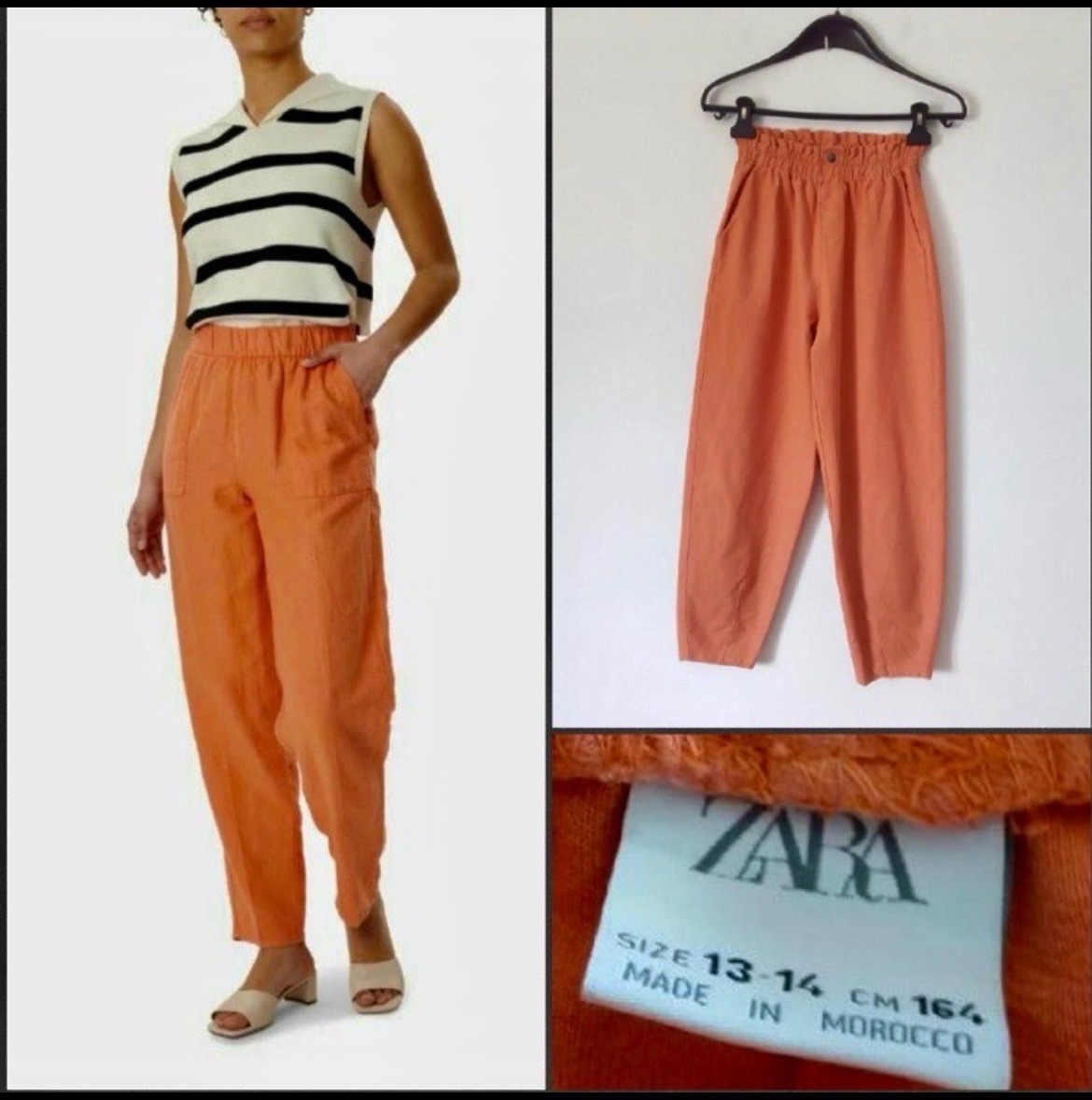 Pantalon zara pour fiellette 13 - 14 ans