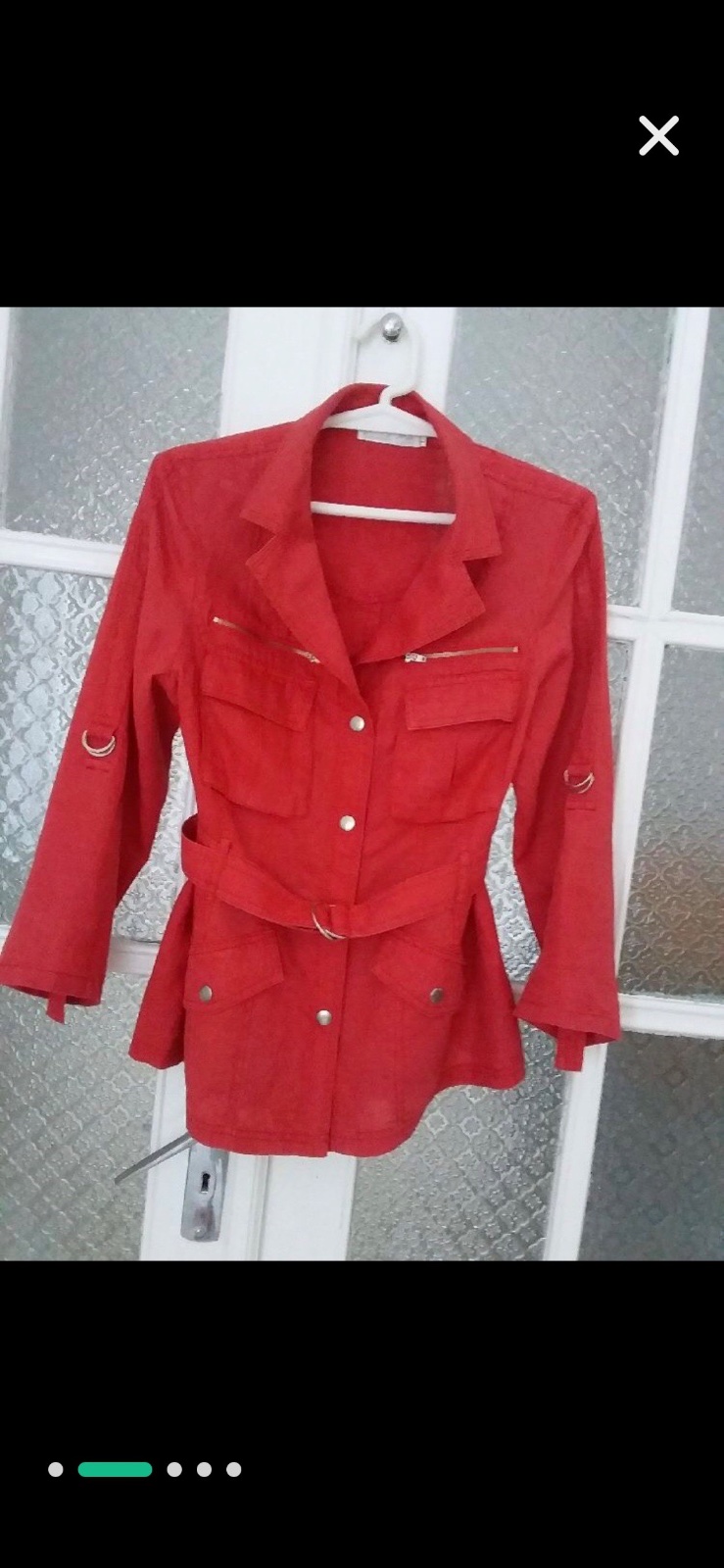 Veste chemise en lin en tres bon état ❤️profitez des promos dabchy