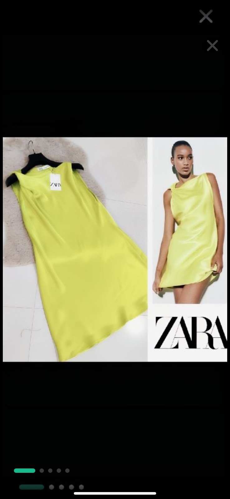 Robe zara 💚💛💚💚