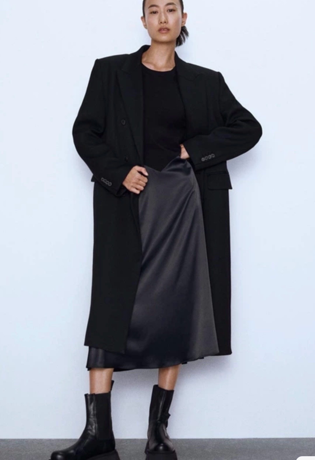 Robe 🖤zara classe
