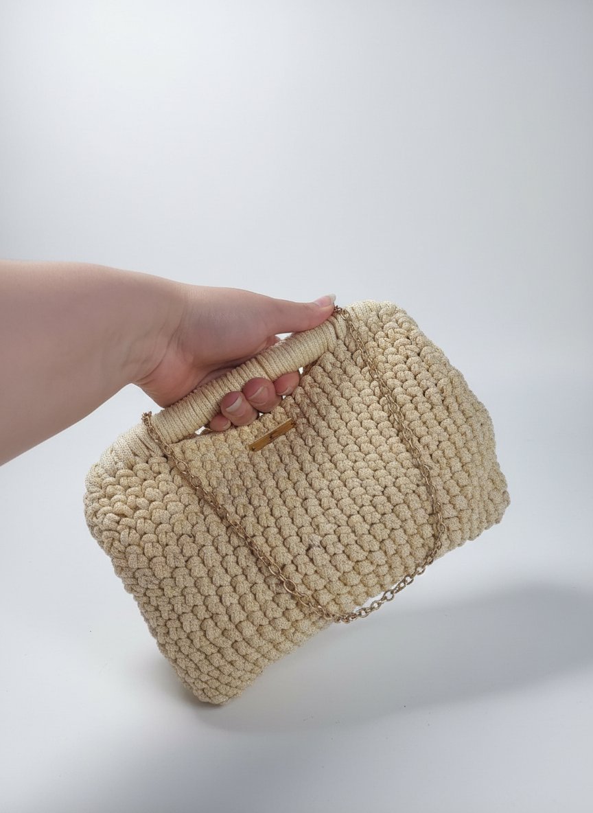 Clutch en crochet