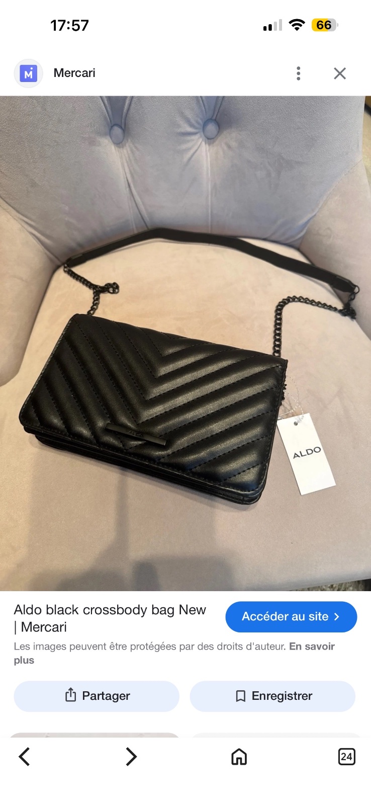 Sac aldo neuf sans etiquette 