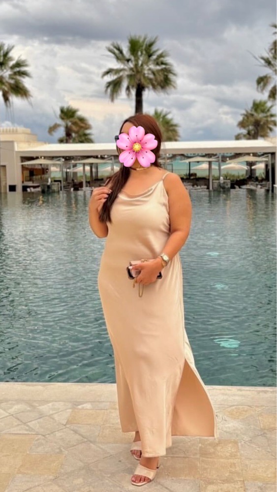 Robe satine h&m