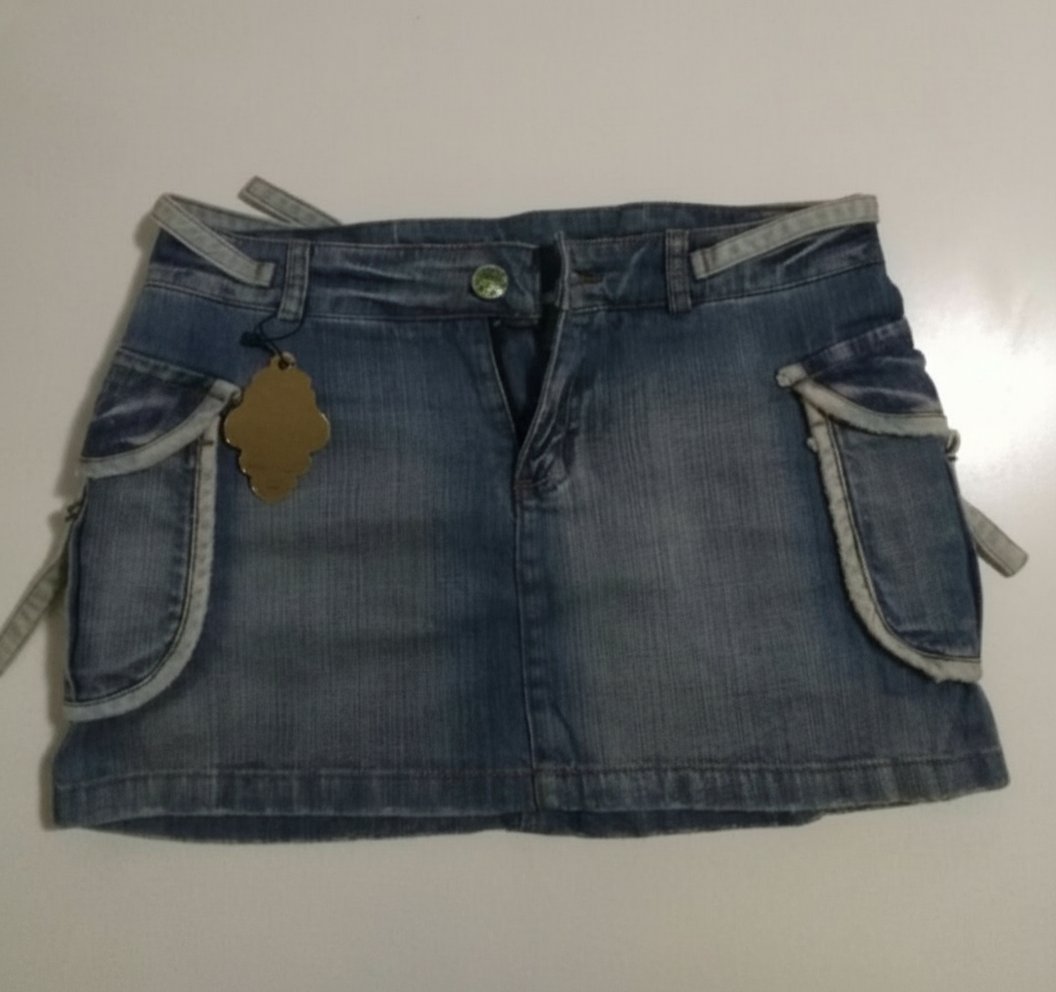 Mini jupe jeans