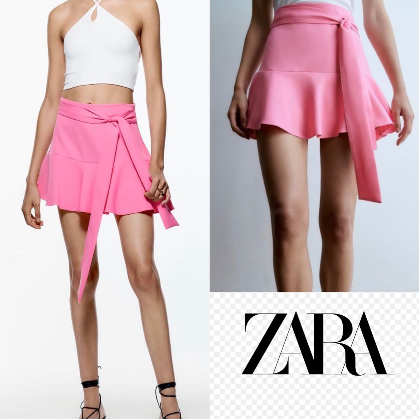Jupe short zara